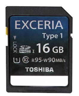 Sd Toshiba Exceria Type1 16gb R95